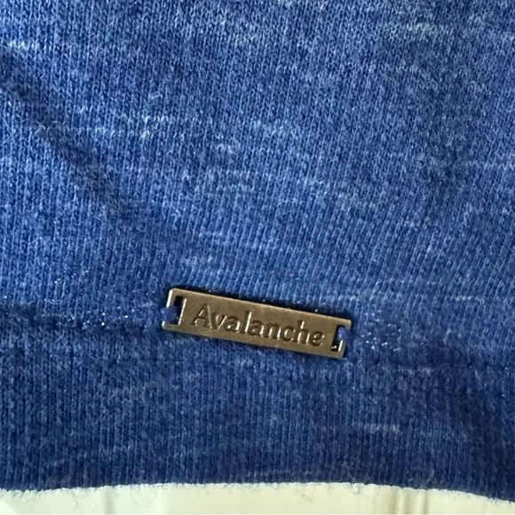 Avalanche Women’s Royal Blue Hooded Pullover Sweatshirt - Picture 4 of 6